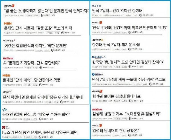 정치인 단식을 보는 기레기의 이중성.jpg_1.jpg