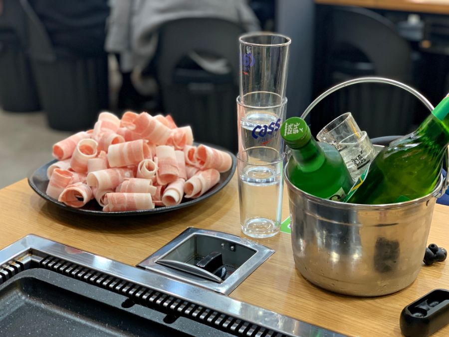 인덕원에서 대패삼겹살 먹었습니다 안양 동편마을 쌈쌈대패