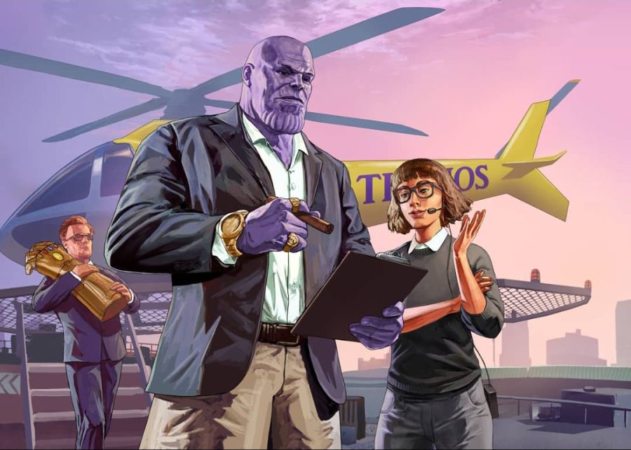 GTA5 일러스트가 그리는 타노스_1.jpg