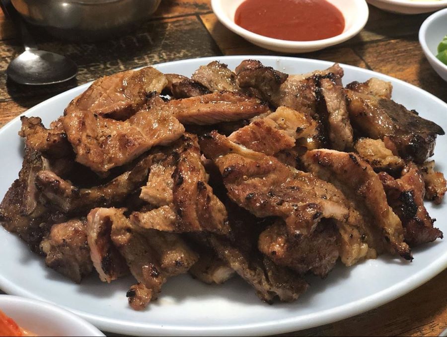 연탄 돼지갈비
