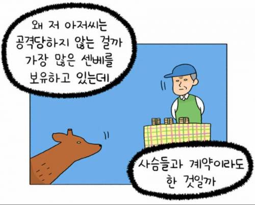 관광객이 줄어 곤란한 나라의 사슴_2.jpg