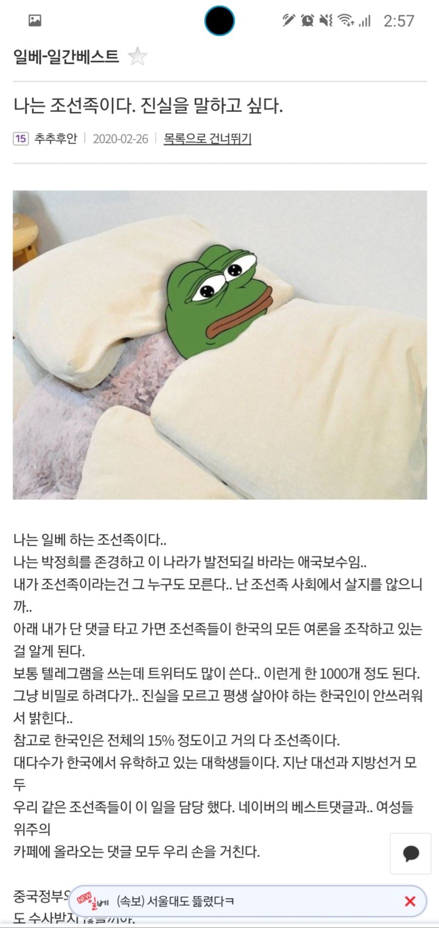 이 모든 조선족 게이트의 시발점이 된 글 원문.txt_1.jpeg