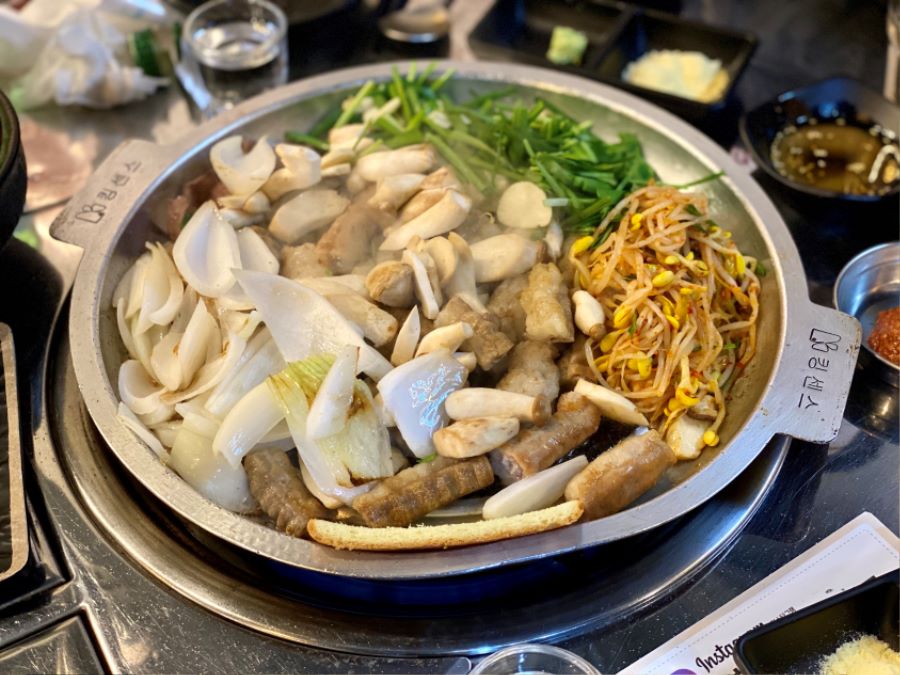곱창과 소주 한잔