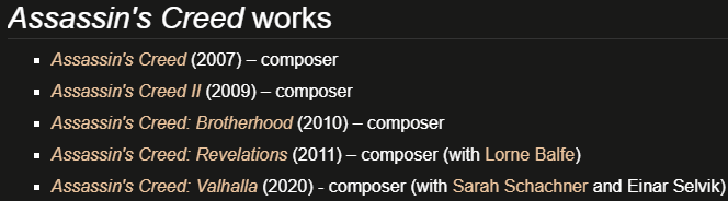 어쌔신 크리드 발할라 OST 작곡가 정보_4.png