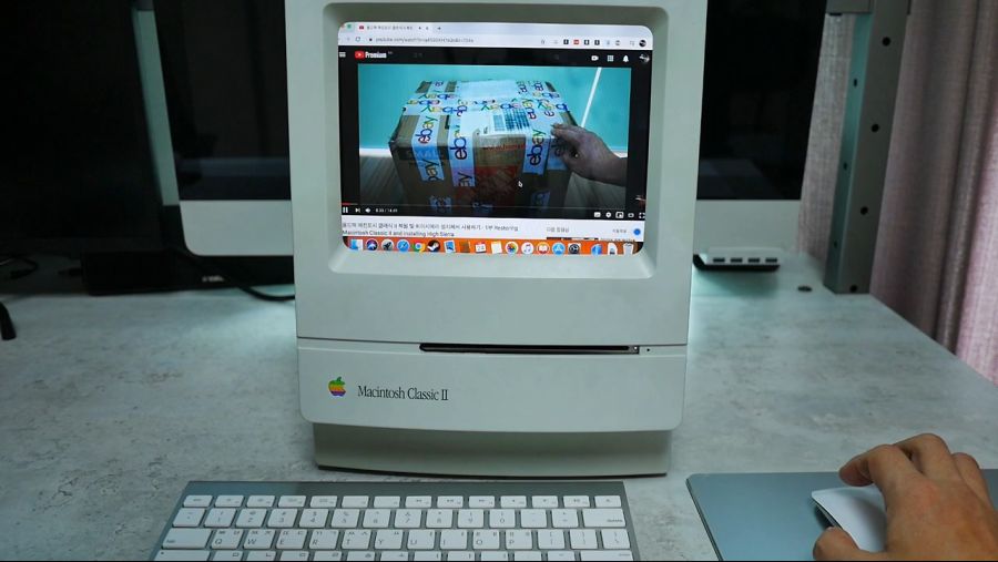 II - 2 Restoring Macintosh Classic II, installing High Sierra.mp4_20200526_160543.272.jpg