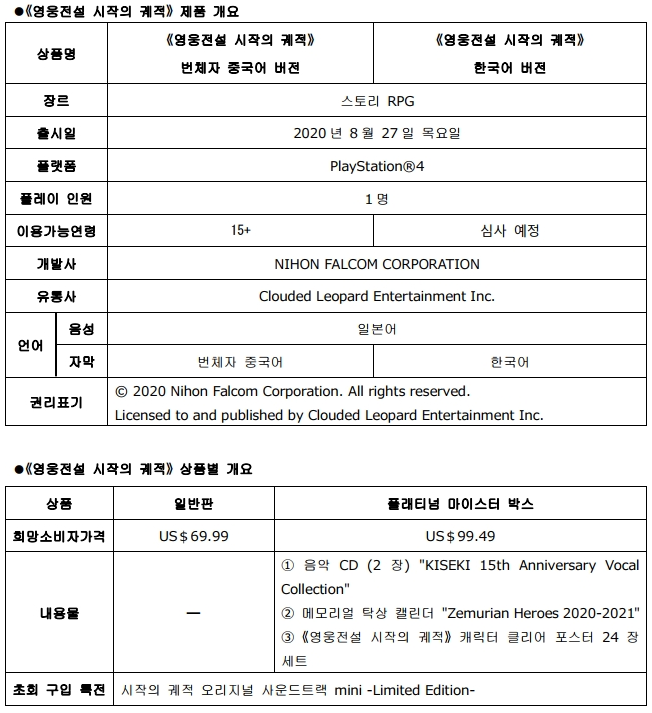 사본 -《보도 자료》PlayStation®4 소프트웨어《영웅전설 시작의 궤적》한국어‧번체자 중국어 버전2020년 8월 27일 (목) 일본어 버전과 동시 발매 결정.pdf_page_4.png
