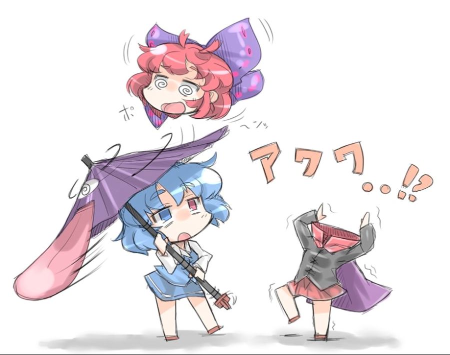 __tatara_kogasa_and_sekibanki_touhou_drawn_by_ototobe__3893d72d3592e8a6adbc31901e7fac2e.jpg