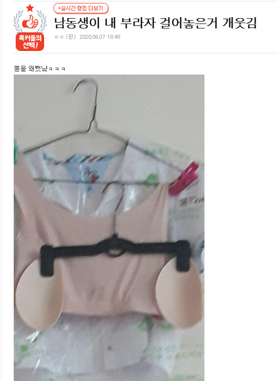여동생 속옷 위키트리