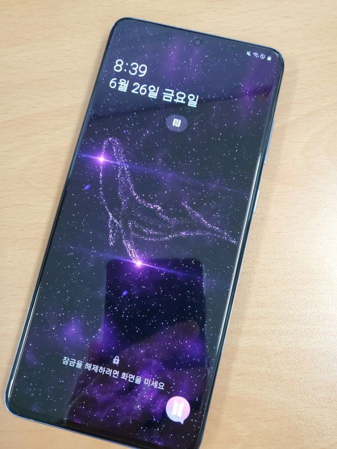 갤럭시버즈+ BTS 에디션 테마를 적용 했습니다._3.jpg