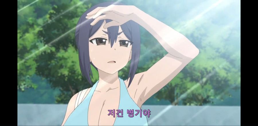 [우자키 양은 놀고 싶어!] 수박깨기를 할때 주의사항 | 애니메이션 갤러리