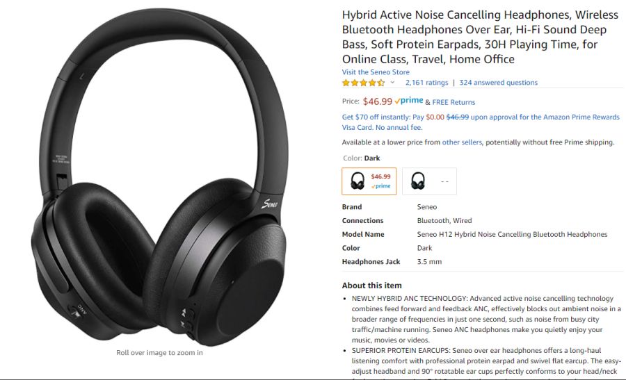 Amazon Seneo H12 18.8 Free