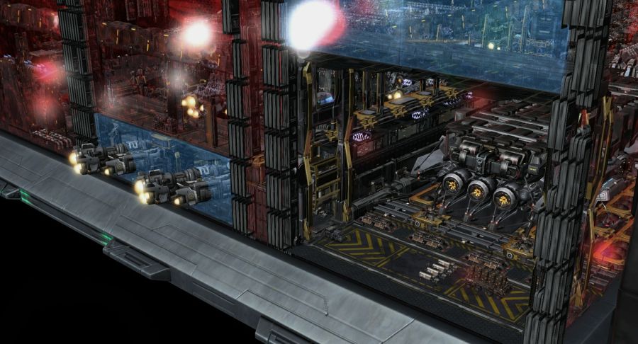Terran Dominion - Structure - Valerian Mengsk - Space Station - 2018.07.05 - Bridge Moving (11).jpg