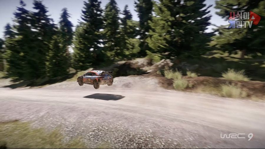 WRC9 현대 I20 빅점프!! 핀란드 코스 [키보드 수동기어]_1.jpg