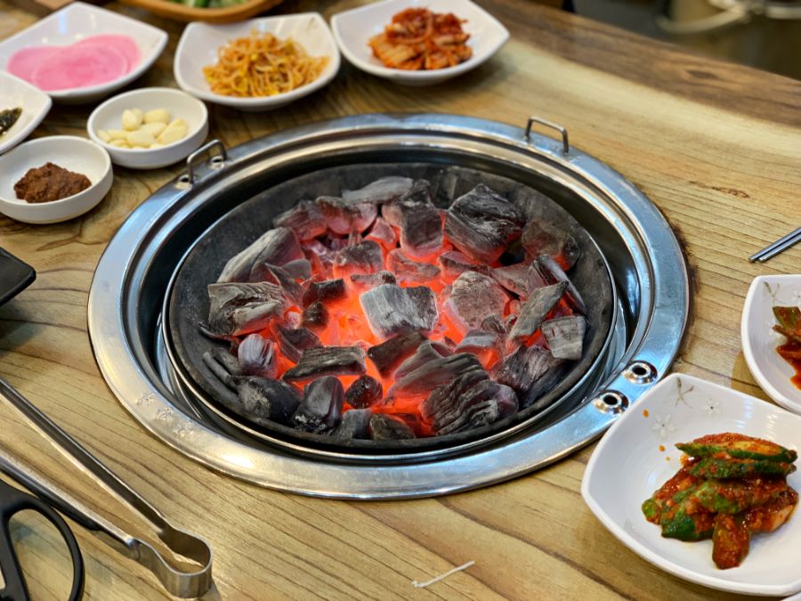분당에서 삼겹살 먹었습니다 분당 도촌동 도촌골화로구이