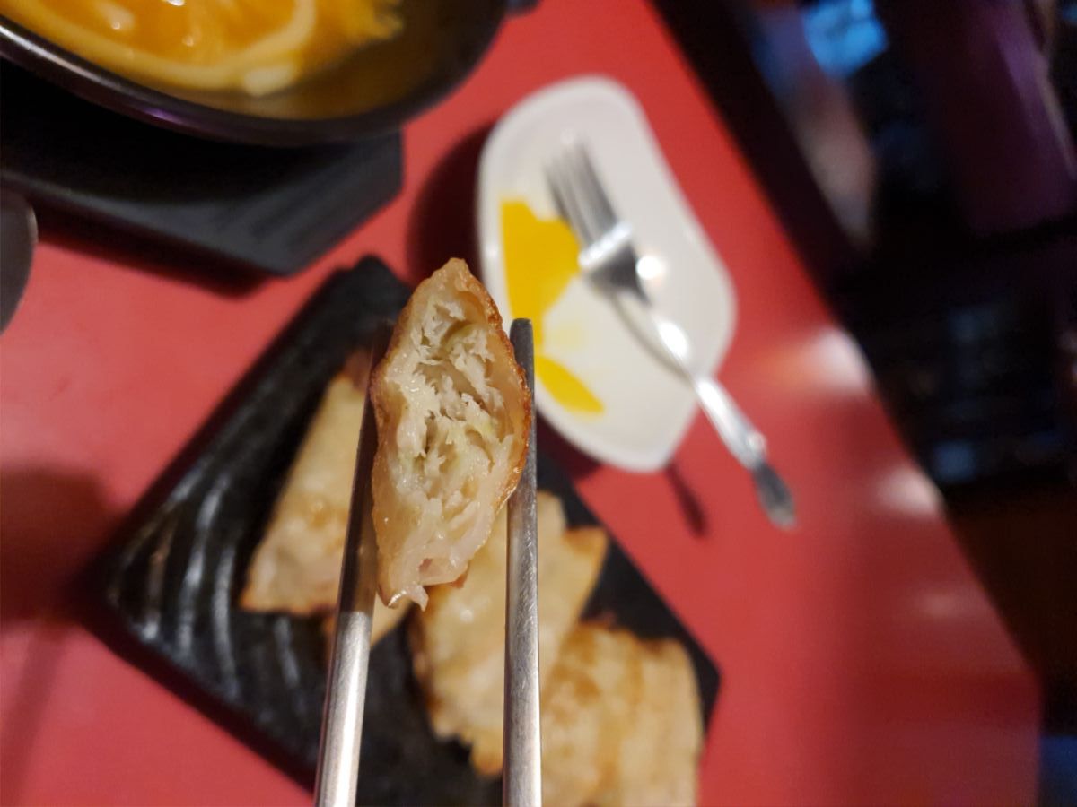 쌀쌀한날씨에 들어간 투다리