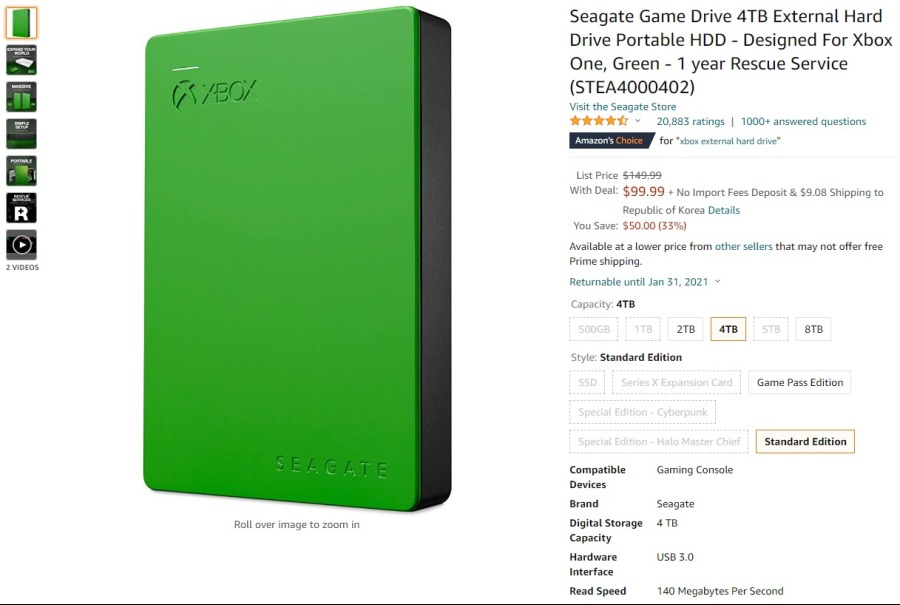 Seagate Game Drive 4TB External Hard Drive Portable HDD - Designed For Xbox One, Green - 1 year Rescue Service (STEA4000402).jpg