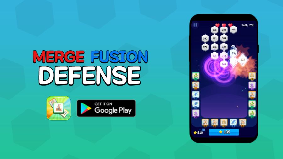 [머지 퓨전 디펜스] 캐주얼 & 전략 디펜스게임 구글 출시했습니다._1.png