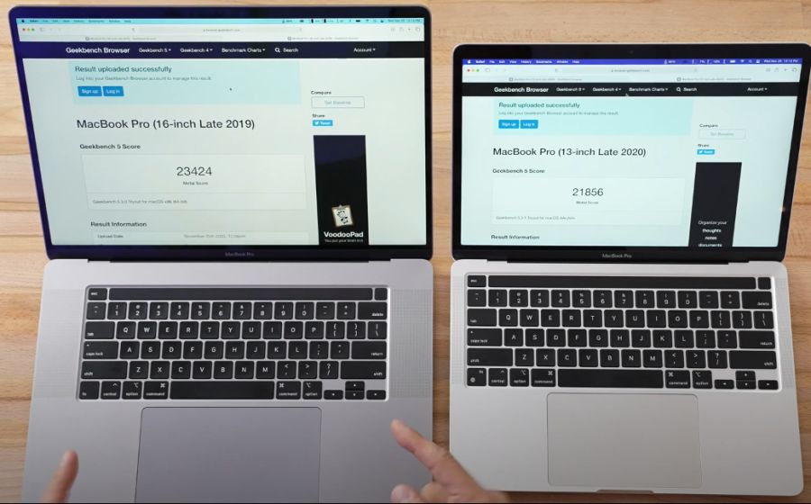M1 맥북 프로 VS 16형 맥북프로 성능, 전력소모 비교_3.png