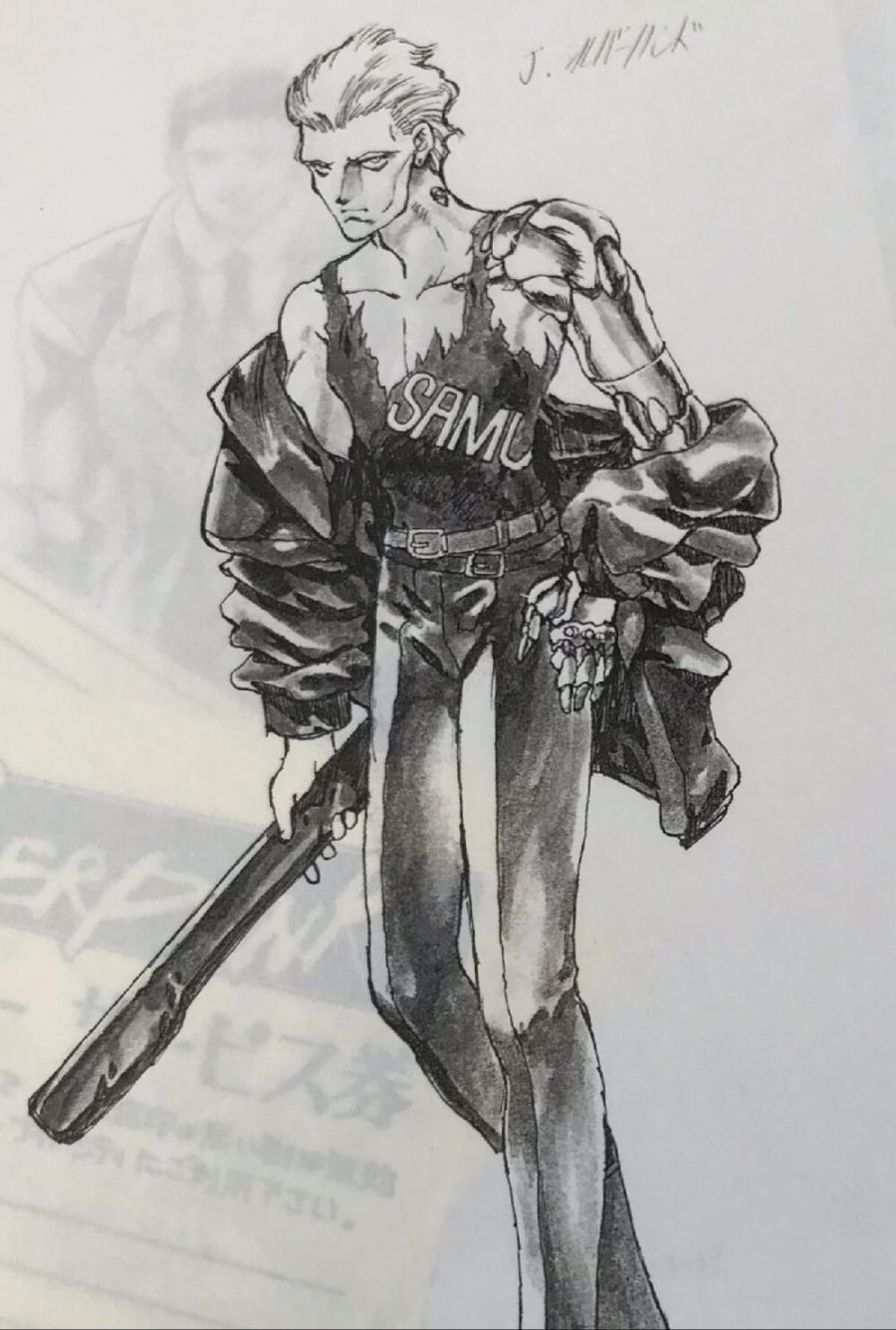 (스포) 게임에서 등장하는 사이버펑크 2020 주연들의 일러스트(북미판/일본판)_1.jpg