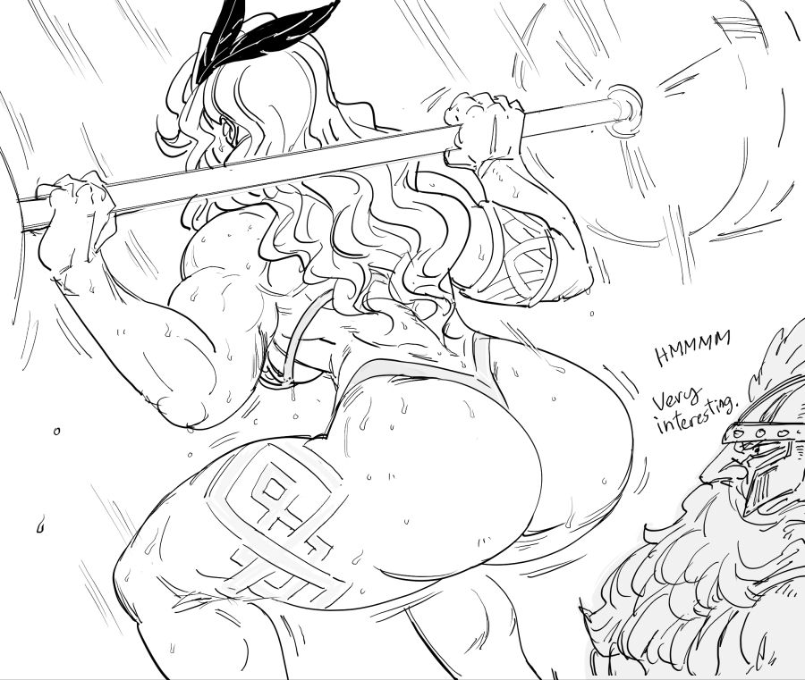 가장으로서 섹1스의 의무를 저버리고 집에서 농땡이치는 오크.manhwa_4.png