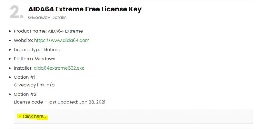 AIDA64 Extreme 라이센스 코드 무료 배포중_1.png