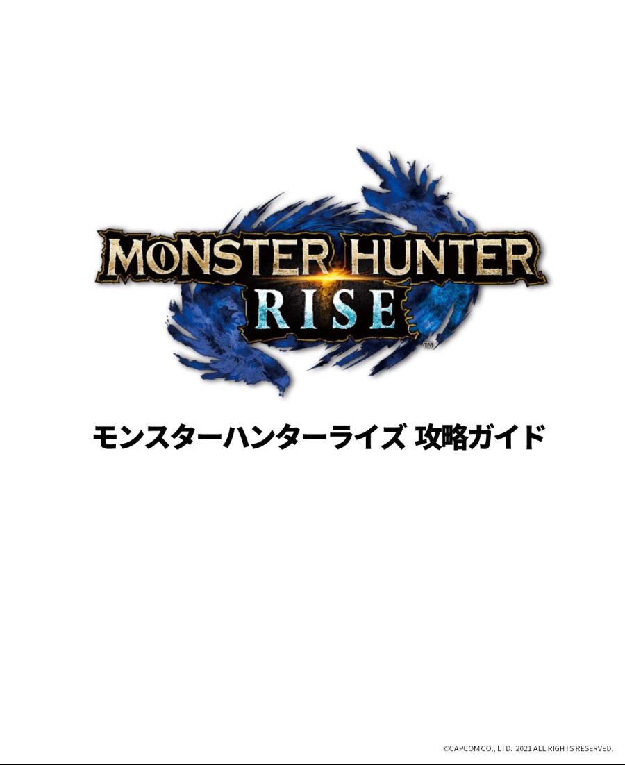 패미통 몬스터 헌터 라이즈 공략 가이드 발매 예정