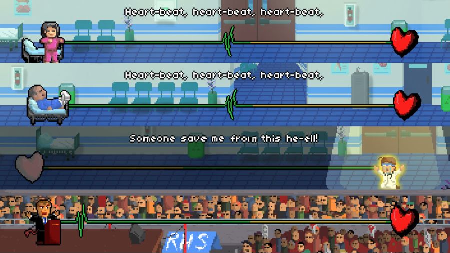 불과 얼음의 춤 제작사의 신작 리듬게임 리듬 닥터 스팀 얼리엑세스 출시 | PC 정보 게시판 | 루리웹