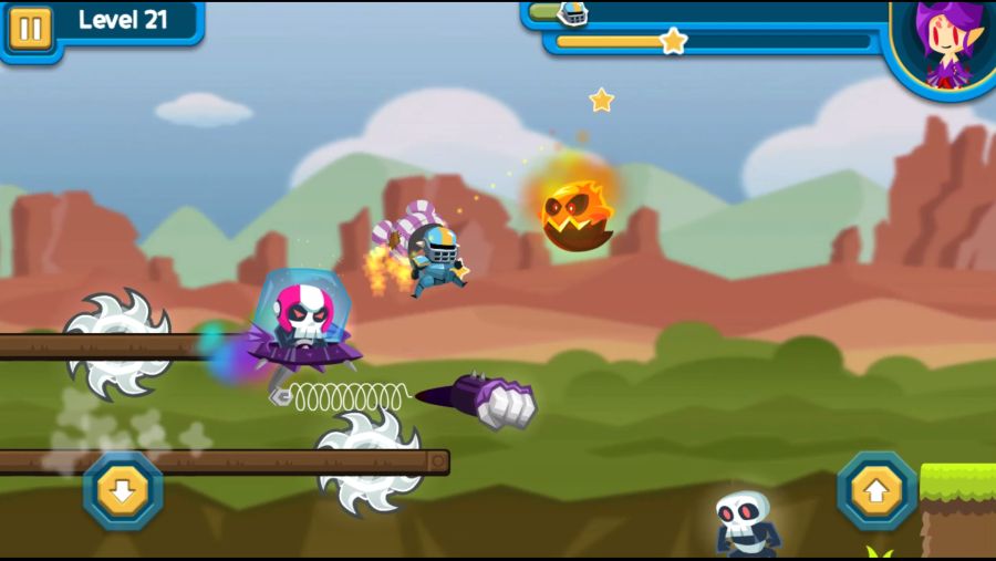 [1인개발] 저주받은 용사의 유쾌발랄 솔로탈출기 - 태클나이트 출시!_1.png