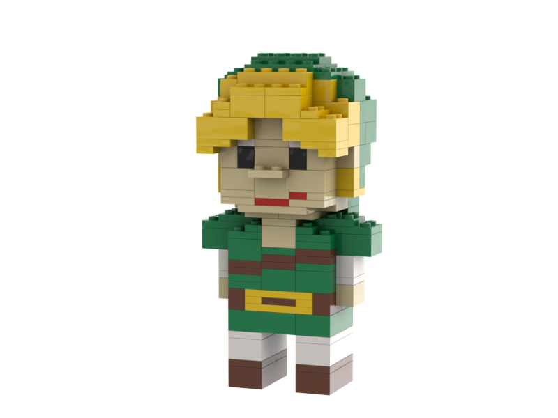 젤다의 전설 링크 만들기! | 레고 옥스포드 갤러리