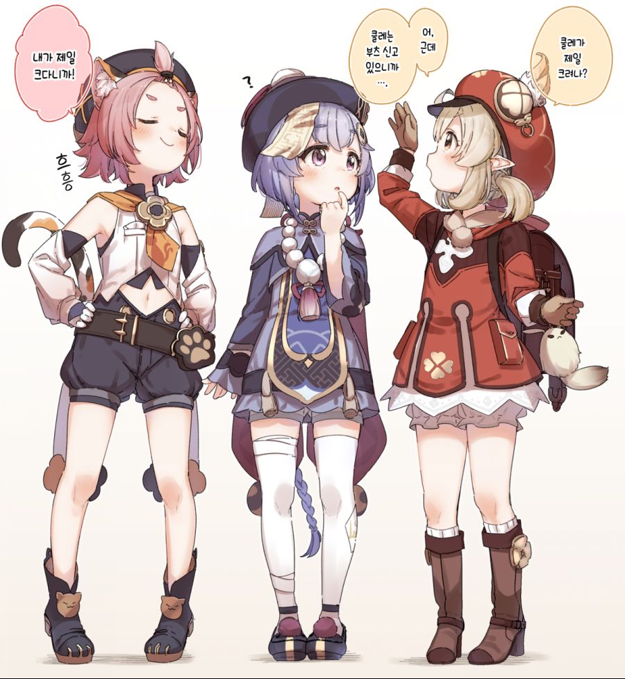 원신)수상할 정도로 귀엽게 그리는 작가.jpg(feat.클레 모음)_6.png