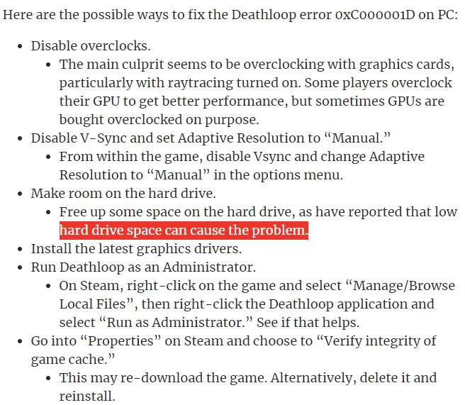 [팁] Deathloop 오류 0xC000001D 해결방법_3.jpg