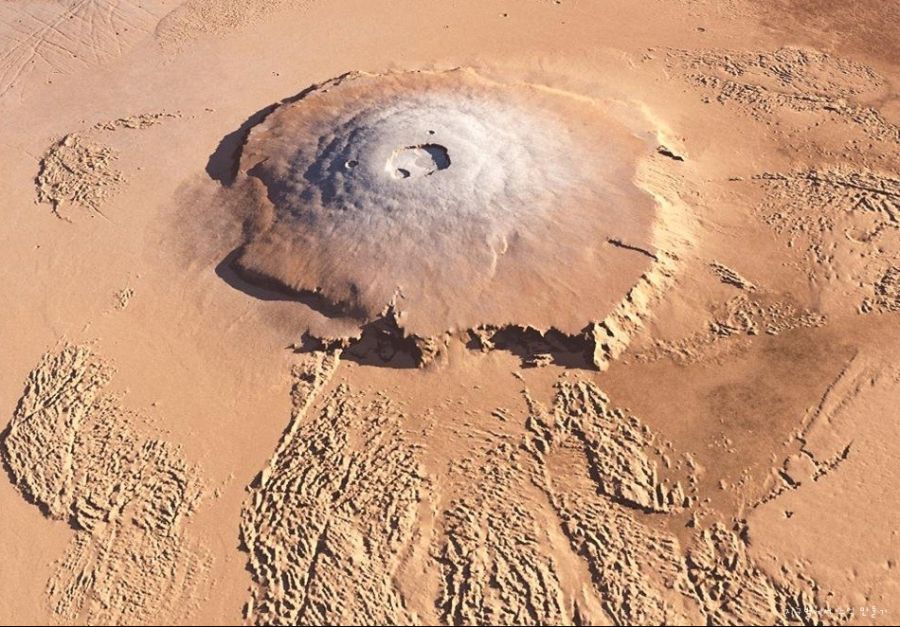 화성에 있는 올림푸스 화산의 높이에 대해서 대강 체험해 보기.jpg_2.jpg