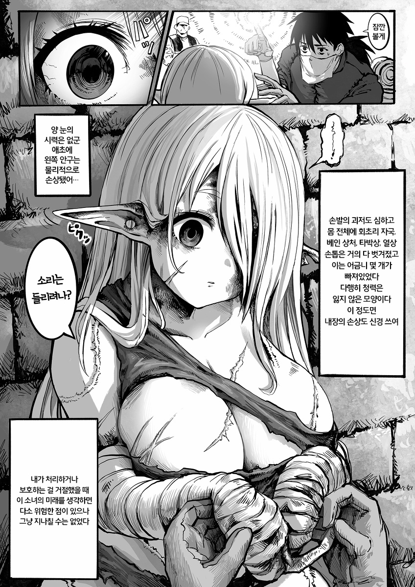 너덜너덜한 엘프씨를 행복하게 만드는 약장수씨 1~26화 번역.manhwa_5.jpg