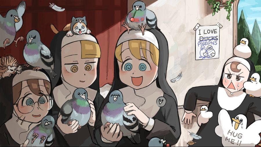 즐거운 수녀원.manhwa(11월 3주차) - 비둘기 특집_2.jpg