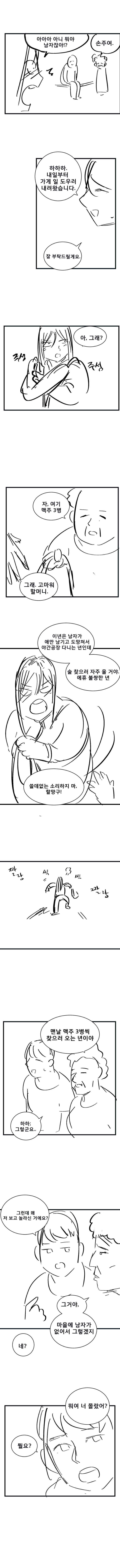 여자뿐인 마을에서 "구멍가게"운영하는 만화_6.jpg