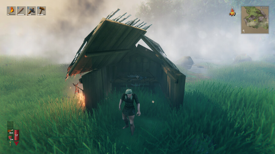 튜토리얼같은것도 없고.....작업대올릴 지붕하고 바닥에 돌줍느라 시간 다써요_1.png