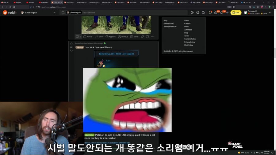 한국섭 고인물들의 아바타 컨셉 구경하는 외국인 스트리머 [로스트아크 해외 반응] 7-14 screenshot.png