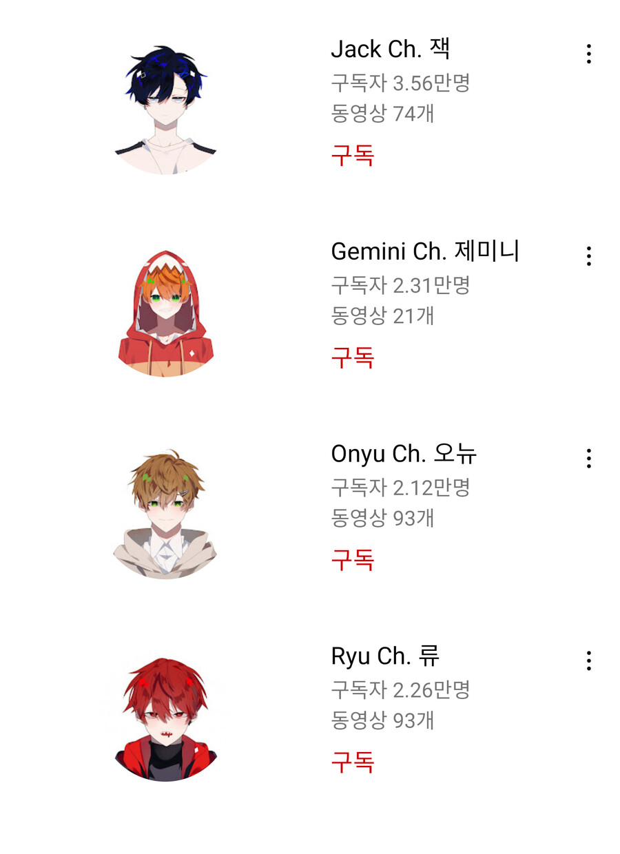 버튜버 레볼루션 하트 대단하긴해