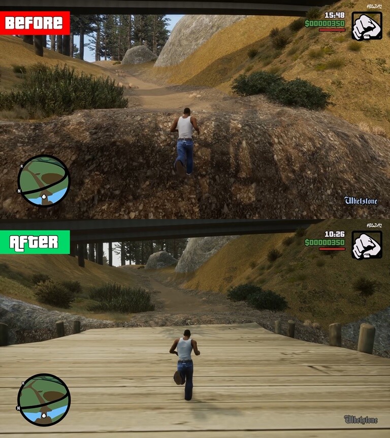 GTA 트릴로지 : DE 패치 전후 비교 영상_4.jpg