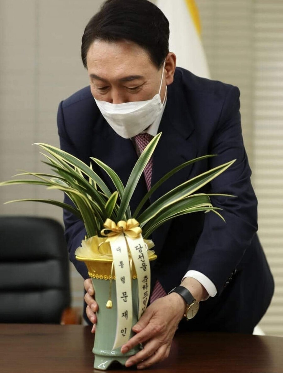 문재인 대통령 화분 소중히 다루는 윤석열.jpg_2.jpg