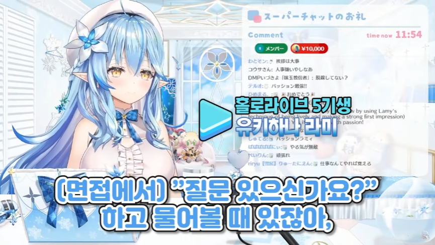 버튜버라미의 홀로라이브 합격 비결