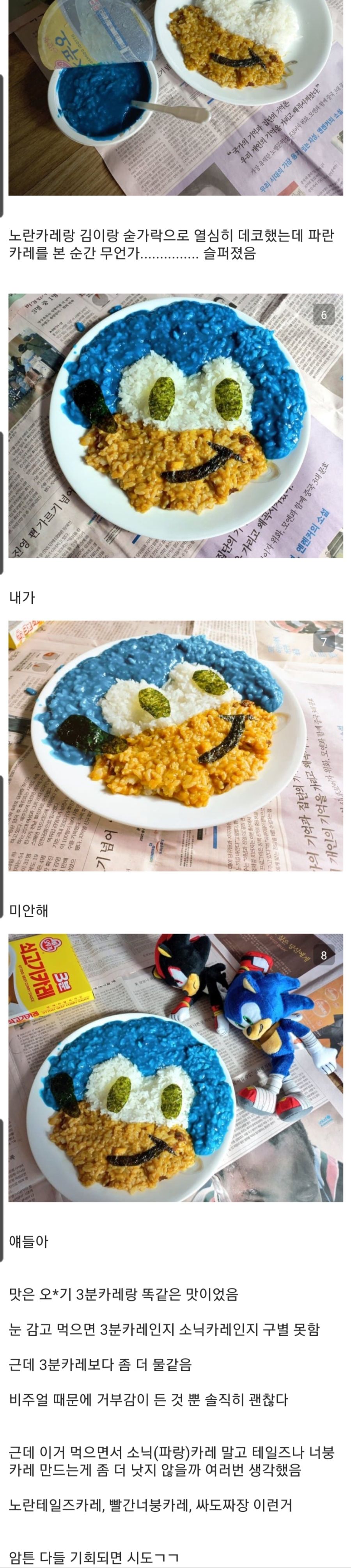 세가에서 공식으로 팔고있는 소닉 카레_4.jpg