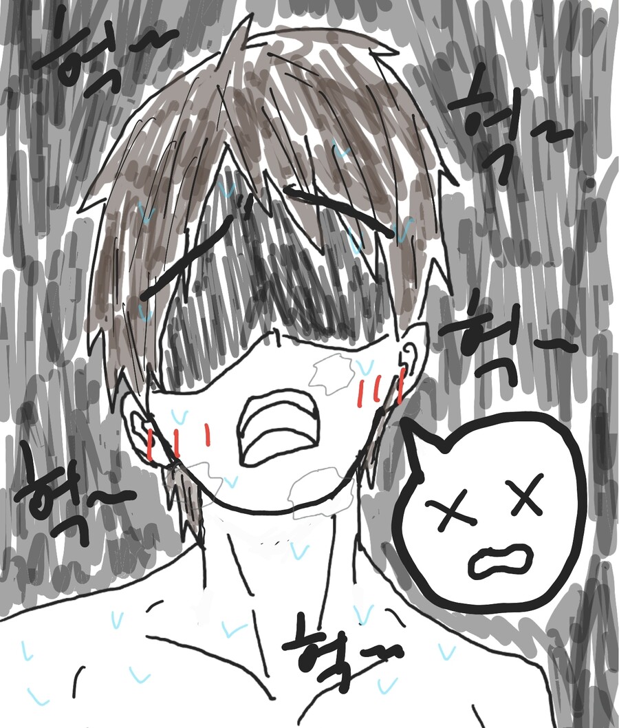 후방?) 포니테일 유부녀 만화.manhwa(그리드맨)_9.jpg