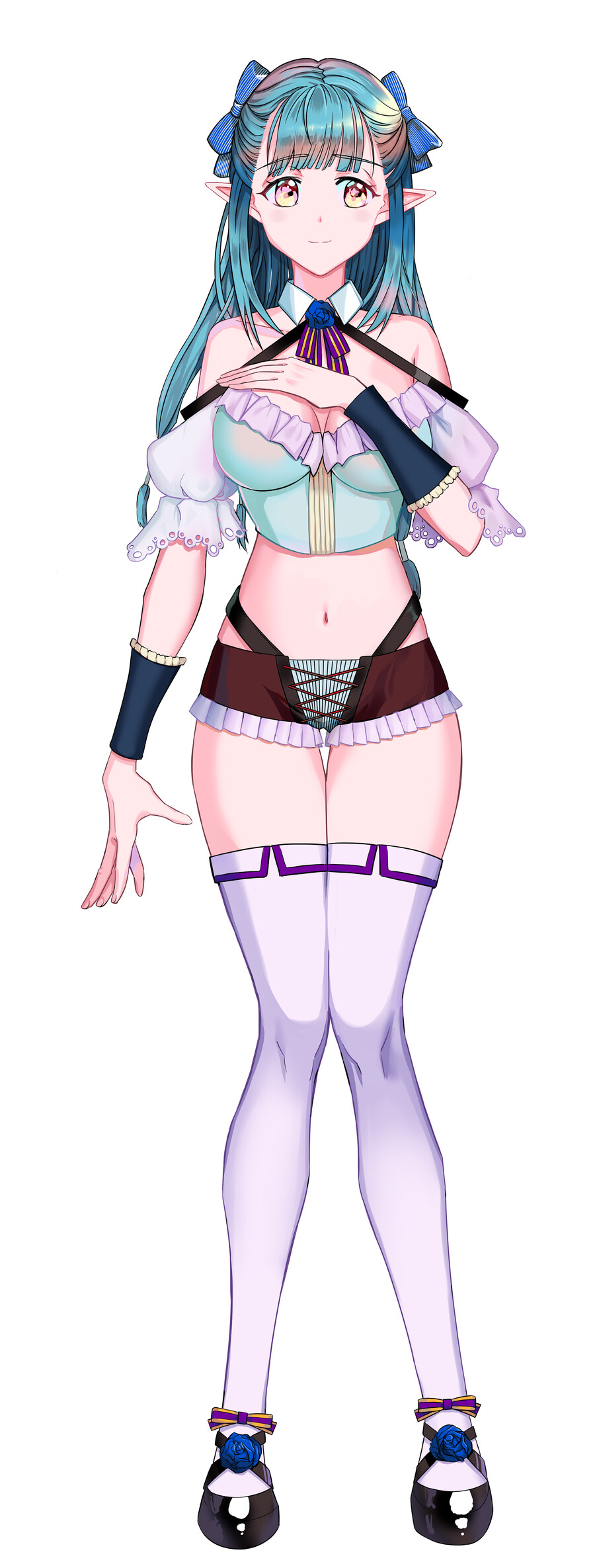 습작으로 그린 오리지널 캐릭터 (여캐)_2.png