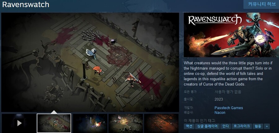로그라이크 액션 "레이븐스워치" 공개 트레일러_1.jpg