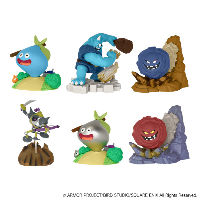 [스퀘어에닉스] 드래곤 퀘스트 입체 몬스터 도감 제2탄 - 슬라임_1.jpg