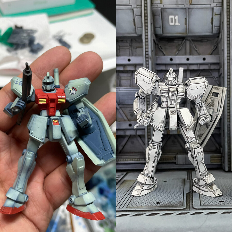 RGM-79 짐 (GM) 아크릴 스케치도색_11.jpeg