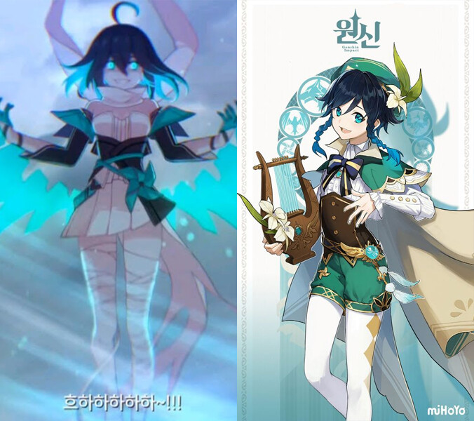 [원신] 붕괴 캐릭터의 외모를 가져온 캐릭터들_1.jpg