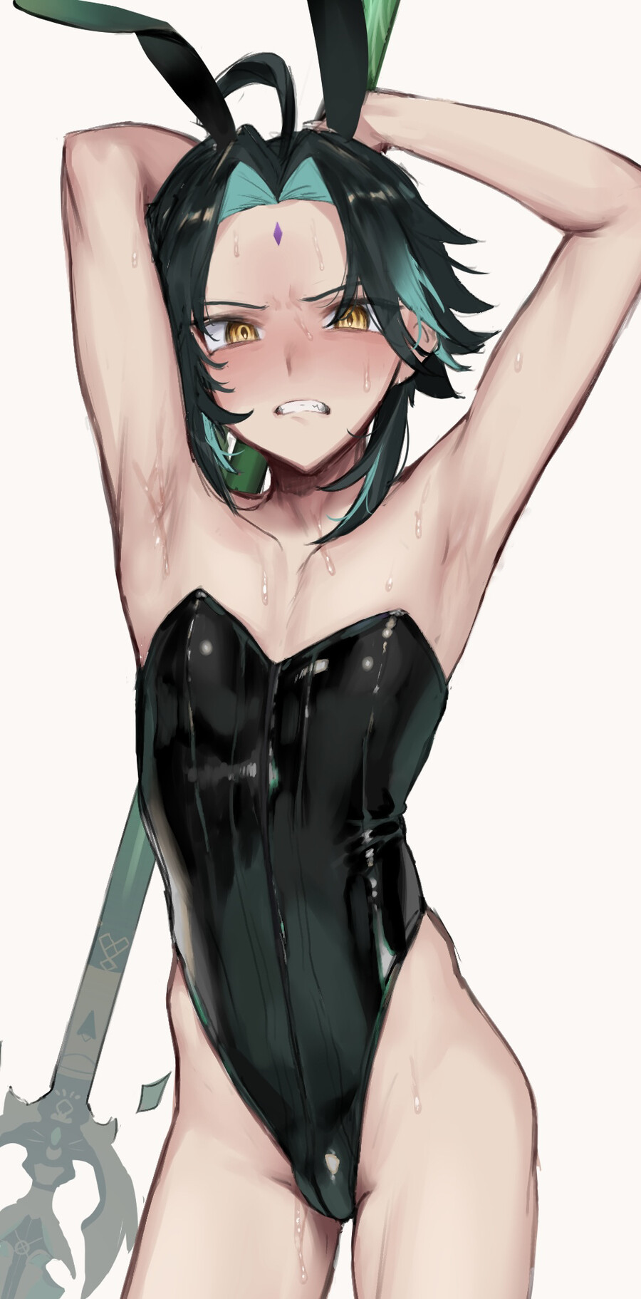 극후방) 원신) 노출 하나 없이 야한 바니수트_1.jpg