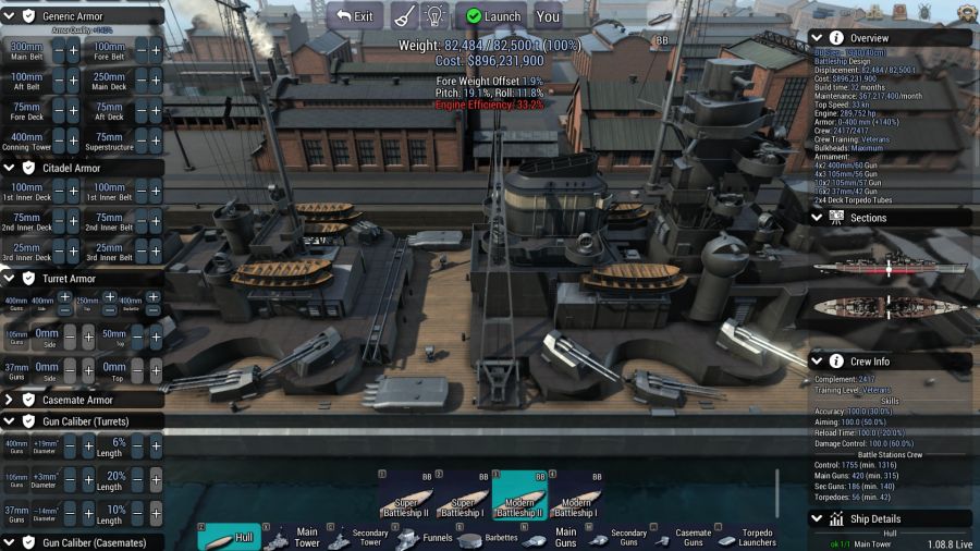 [군함 설계] Ultimate Dreadnaughts - 너무나도 아쉬운 게임_2.jpg